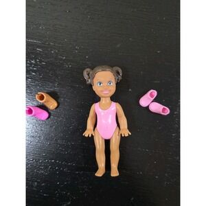 Lot Of Misc Barbie Items Including Brunette Chelsea Doll w/Shoes In‎ Swimsuit